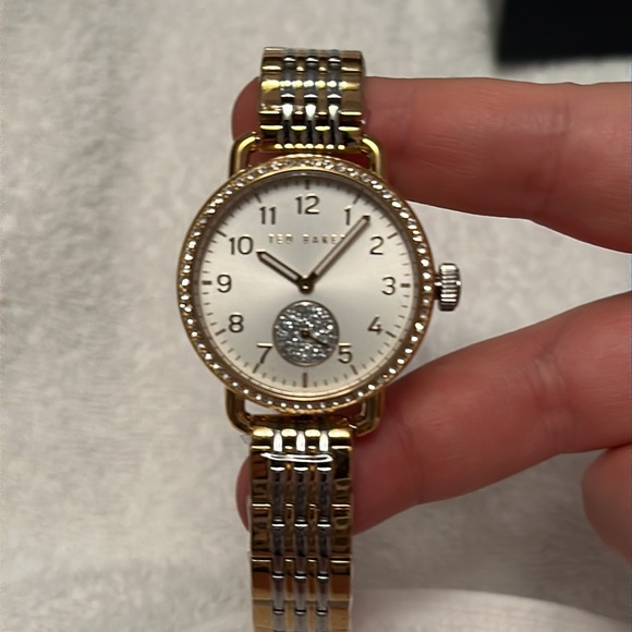 TED BAKER LONDON Hanaliy Stainless Steel Two-Tone Bracelet Watch (NWT) - Picture 8 of 8